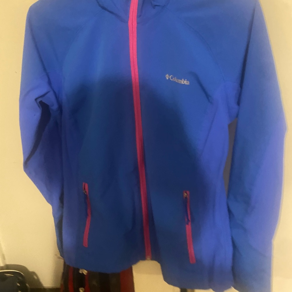Columbia Vibrant Blue Outdoor Jacket